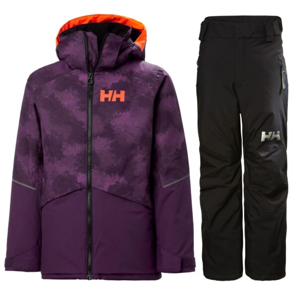 Helly Hansen Stellar, skisæt, junior, lilla