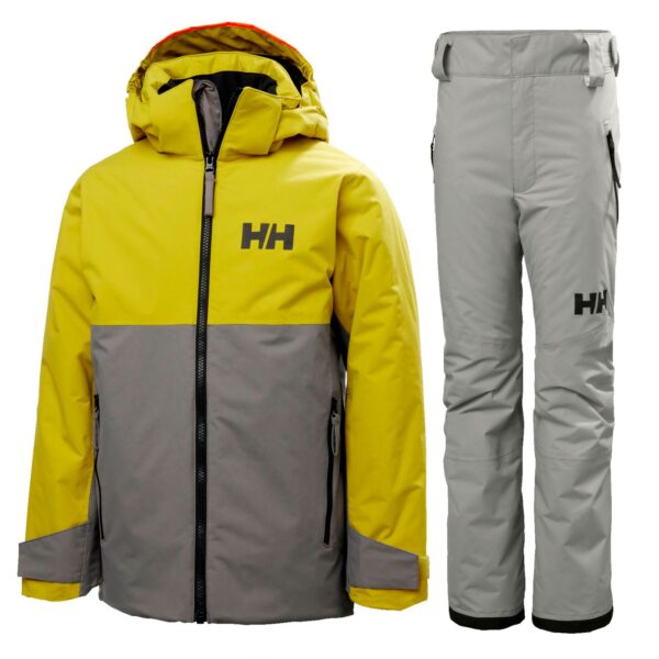 Helly Hansen Traverse/Legendary skisæt, junior, grå