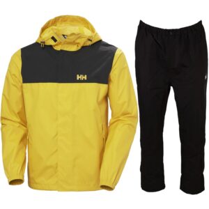 Helly Hansen Vancouver regnsæt, herre, gul/sort