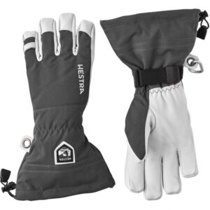 Hestra Army Leather Heli Ski, guanti da sci, grigi