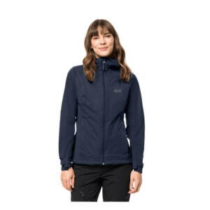 Jakke til dame - Jack Wolfskin Highest Peak Jacket W - Blå