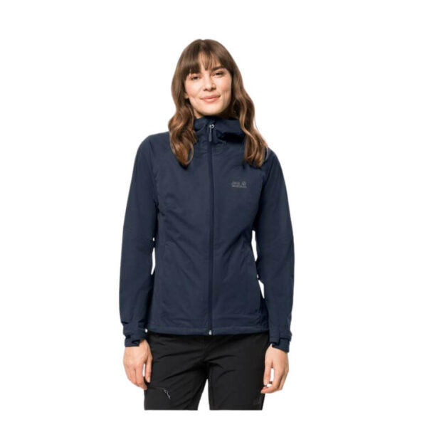 Jakke til dame - Jack Wolfskin Highest Peak Jacket W - Blå