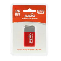 Jupio Rechargeable Battery 9v 250mah 1 Pc - Batteri