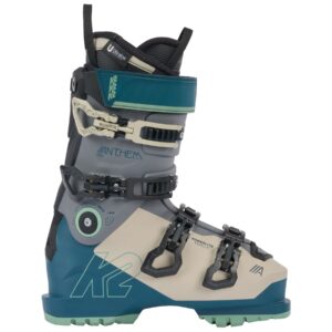 K2 Anthem 105 MV，女式滑雪靴，米色/蓝色