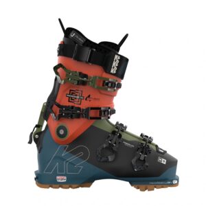 K2 Mindbender 130 LV，滑雪靴，男式，蓝色/橙色