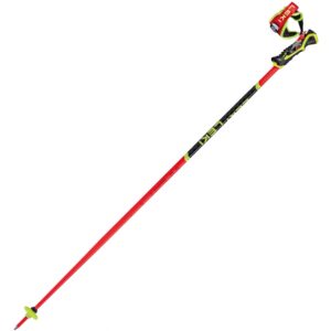 Leki WCR TBS SL 3D，滑雪杖，红色