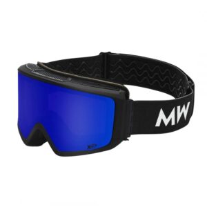 MessyWeekend Flip XEp，滑雪镜，黑色