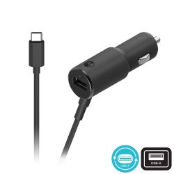 Motorolamobility Turbopower 36 Dual Port Car Charger W/ Usb-c - Billader