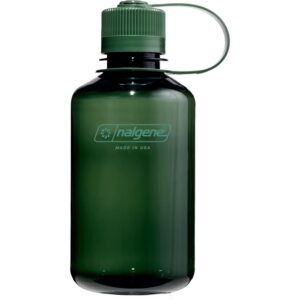 Nalgene 窄口支撑饮水瓶，500 毫升，绿色