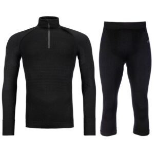 Ortovox 230 Competition 1/2 zip / 3/4 pant, sæt, herre, sort