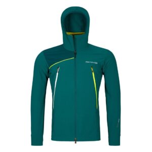 Ortovox Pala, softshell jakke, herre, turkis