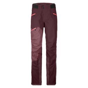 Ortovox Westalpen 3L, skořápkové kalhoty, dámské, fialové