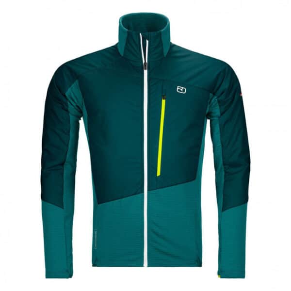 Ortovox Westalpen Swisswool Hybrid, 보온 재킷, 남성용, 청록색