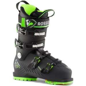 Rossignol HI-Speed 120 HV GW，滑雪靴，男式，黑色/绿色
