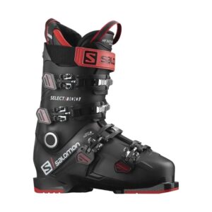 Salomon Select 100，滑雪靴，男式，黑色/红色