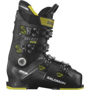 Salomon Select 80 WIDE，滑雪靴，男式，黑色/绿色/白色