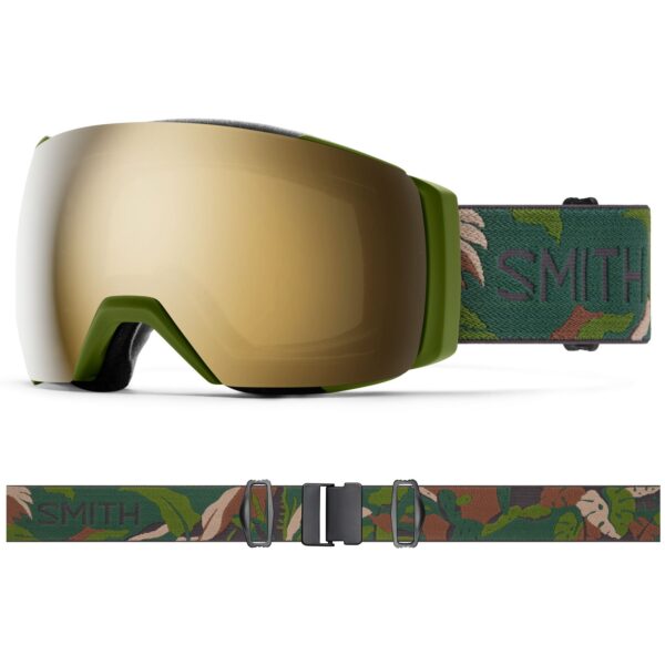 Smith I/O Mag XL, skibriller, olive plant camo