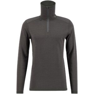 Ulvang Comfort 200 高领滑雪汗衫，男式，深灰色