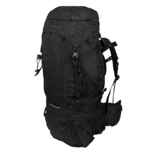 Vandrerygsæk - Treklife Backpacker 65L - Sort