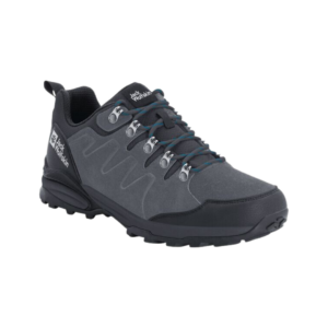 Chaussures de randonnée homme - Jack Wolfskin Refugio Texapore Low M - Gris-Noir