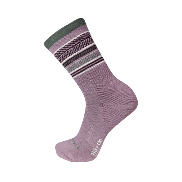 Vandresokker - Merrell Zoned lightweight hiking crew sock - Lilla