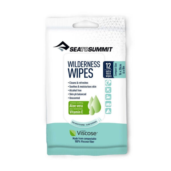 Vaskeservietter - Sea to Summit Wilderness Wipes