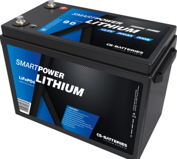200 Ah. lithium batteri Smartpower (2560Wh) Heat Prismatic