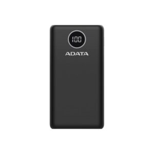 A-Data ADATA P20000QCD Powerbank - Sort - 20000 mAh