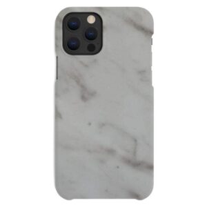 A Good Company iPhone 12 Pro Max Miljøvenligt Cover, White Marble