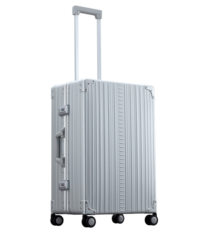 Aleon Aluminiums Kuffert Sølv - Mellem - 67 cm.