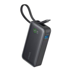 Anker 545 Nano PD 30W Powerbank - Sort - 10000 mAh