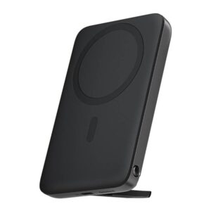 Aukey Magnetic powerbank PB-MS01 6700mAh 15W (black) Powerbank - Sort - 6700 mAh