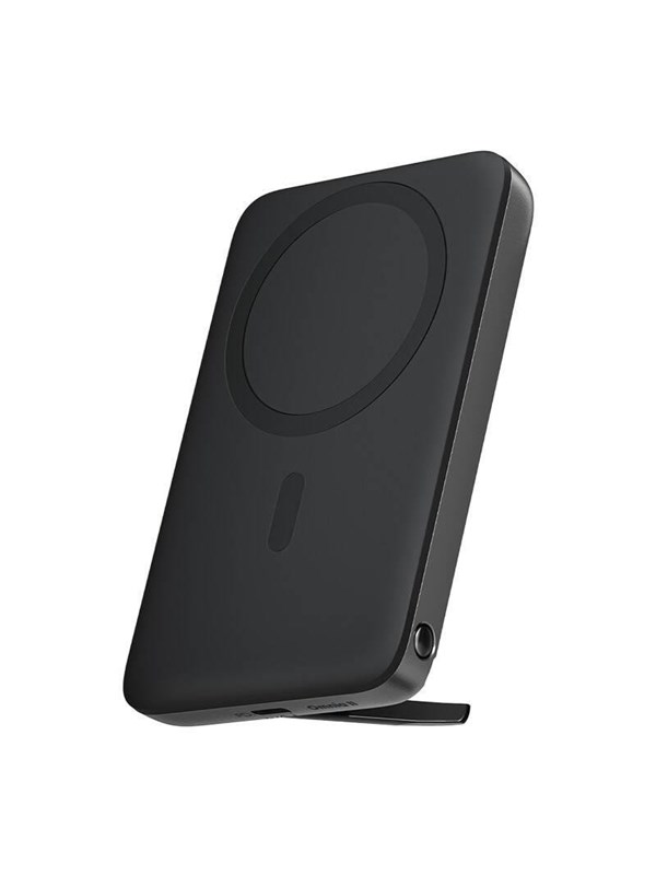 Aukey Magnetic powerbank PB-MS01 6700mAh 15W (black) Powerbank - Sort - 6700 mAh