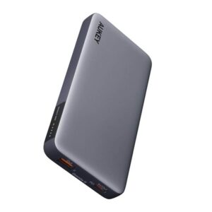 Aukey Powerbank PB-Y41 10000mAh 30W (gray) Powerbank - Grå - 10000 mAh