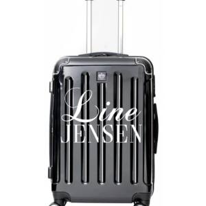 Carlo CAB Copenhagen Med Navn Stacked Sort - Lille - 55 cm