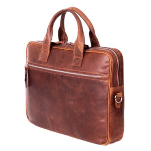 Carlo Cab Florens Computertaske 13" Cognac