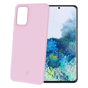 Celly Feeling Samsung Galaxy S20 Silikone Cover, Lyserød