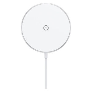 Choetech 15W Magsafe Qi Trådløs Oplader 1 meter, Hvid