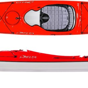 DELTA 16R - Thermoform Performance Kajak med finne. Ultra lav vægt og flot finish.