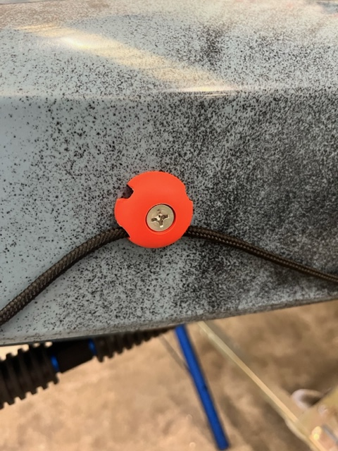 Dækfitting til kajak orange