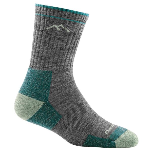 Darn Tough Womens Hiker Micro Crew Sock Cushion (Grå (SLATE) 35-37,5)