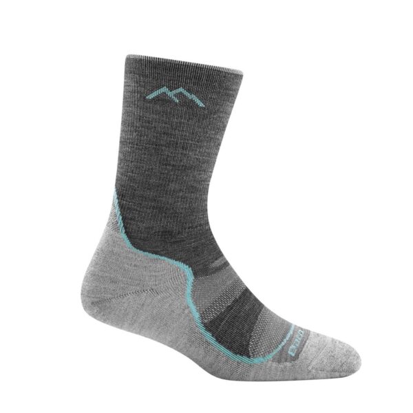 Darn Tough Womens Light Hiker Micro Crew Light Cushion (Grå (SLATE) 35-37,5)