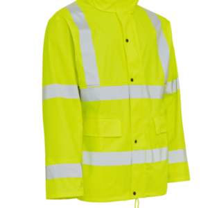 ELEMENTS PU High Visibility regnjakke