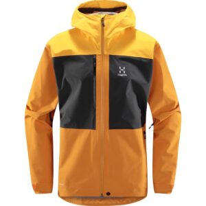 Haglöfs Mens Front Proof Jacket (Gul (SUNNY YELLOW/DESERT YELLOW) Medium)