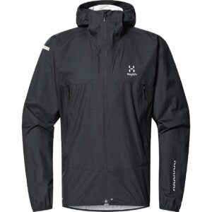 Haglöfs Mens L.I.M Proof Jacket (Sort (TRUE BLACK) Medium)