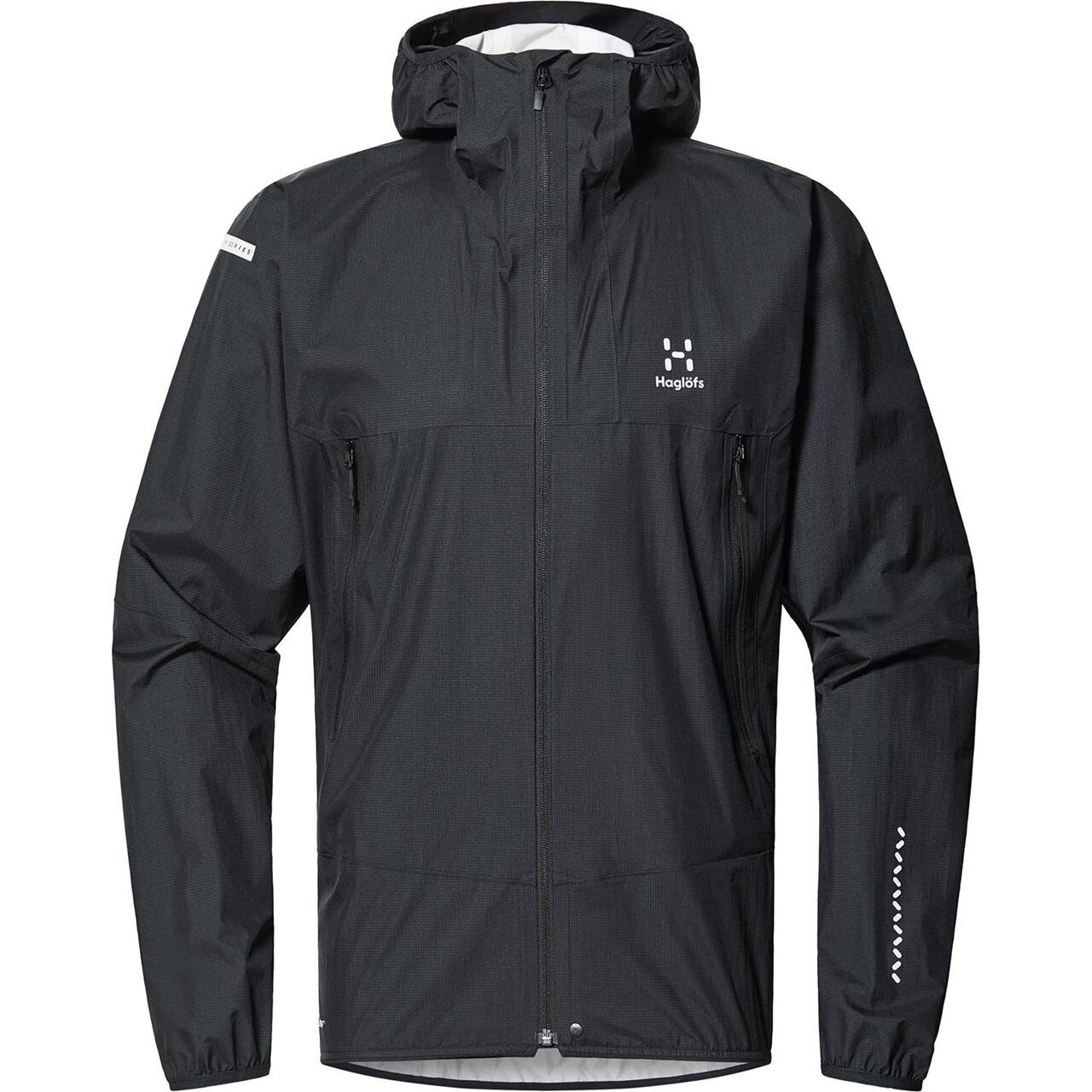 Haglöfs Mens L.I.M Proof Jacket (Sort (TRUE BLACK) Medium)