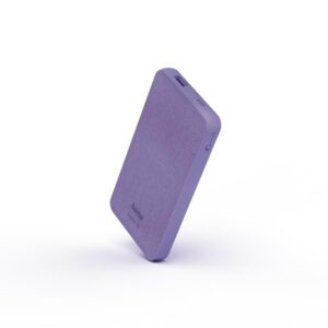 Hama Fabric 10 Powerbank - Lilla - 10000 mAh