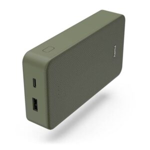 Hama Powerbank Colour 20 20000mAh USB-C+USB-A Green Powerbank - Grøn - 20000 mAh