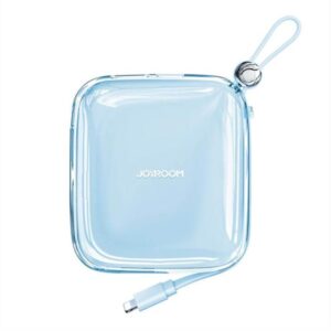 Joyroom JR-L003 Jelly 10000mAh Powerbank Lightning 22.5W (blue) Powerbank - Blå - 10000 mAh