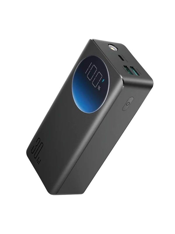 Joyroom Power Bank JR-PBF03 30W 30000mAh (Black) Powerbank - Sort - 30000 mAh